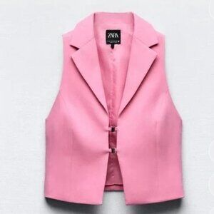 Zara pink vest